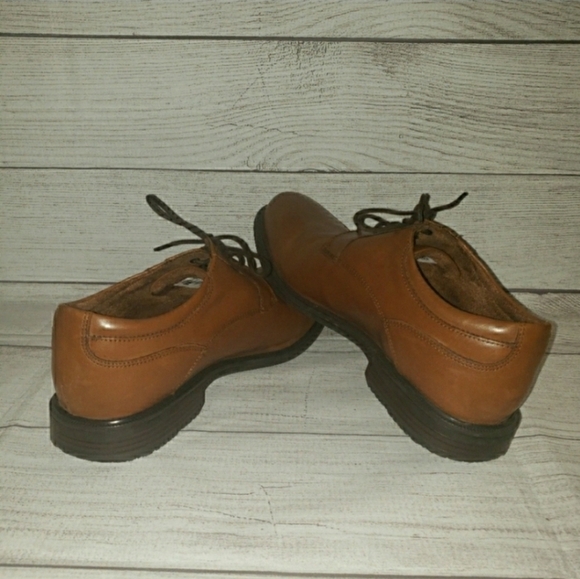 Rockport Mens‎ Oxford Leather Dress Shoes 9W EUC main image 4